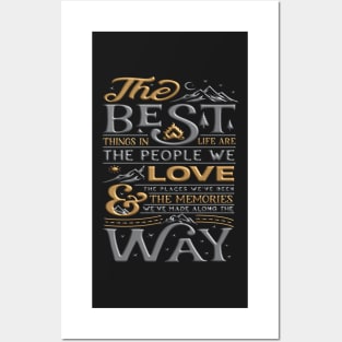 The Best Things in Life Posters and Art